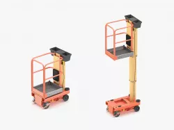 JLG 830P Push Around Mast Liff 3D model