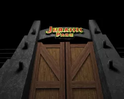 Jurassic Park Gate 3D model