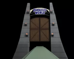 Jurassic World Gate 3D model