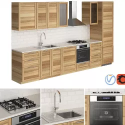 Kitchen Ikea Metod Torhamn  3D model