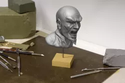 Kratos head 3D model