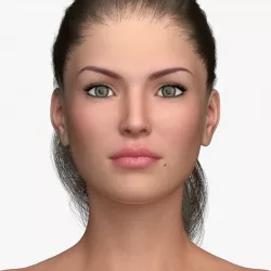 Lara II Low-poly  3D model