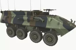 LAV C2 Low-poly  3D model
