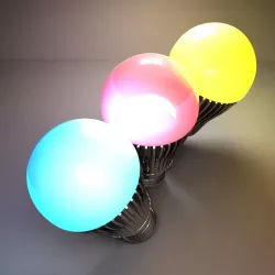 LED lights 3D model