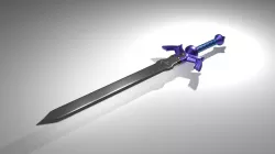 Legend of Zelda - Master Sword Low-poly  3D model