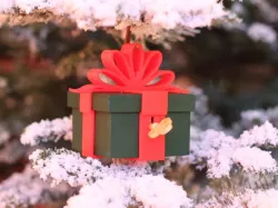 Lockable Present Ornament