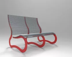 LOUNGE CHAIR METAL