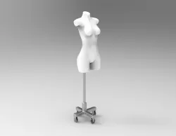 mannequin hanger 3D model