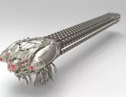 matrix machine 3D model