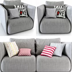 Max sofa 3D model
