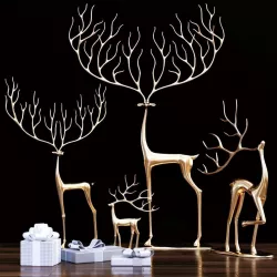 Merry reindeer  3D model