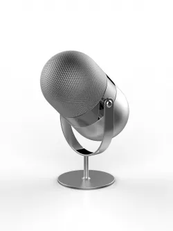 microphone 3D model