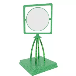 Mirror Low-poly  3D model