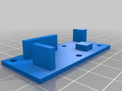 Model of a gyro/accelerometer board (AM 2067) sold by Andy-Mark