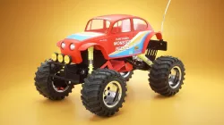 Monster Beetle toy car 3D model