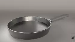 Pan PBR low poly HD Low-poly  3D model