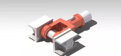 part of cross head horizontal engine assembly