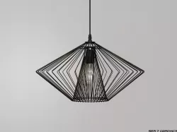 Pendant Lamp Kare Design Modo Wire Round 3D model