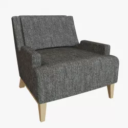 Perfect Pitch Lounge Chair 3D model
