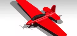 plain toy model