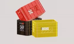 plastic crates  3D model