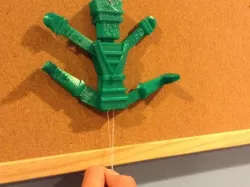 Pull-String Nutcracker Ornament