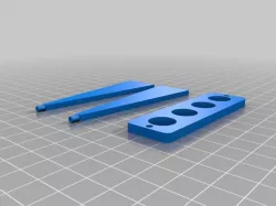 RC shock rebuild stand for rc10gt size shocks.