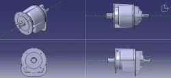 Reduction Gearbox shell model