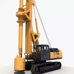 Rotary drilling rig  3D model