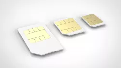 sim card set 3D model