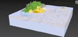 SKC ISLAND 3D model
