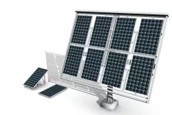 solar power system 3D model