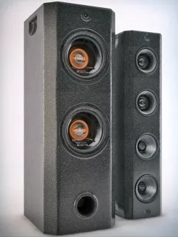 speaker 3D model
