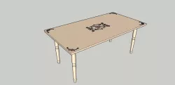 sponge cake 3D model