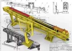Stand for disassembling / assembling racks and hydraulic jacks