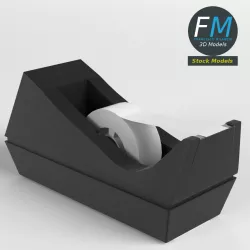 Tape dispenser 3D model