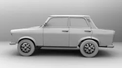 Taxi 3D 3D model