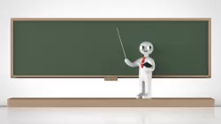 teacher 3D model