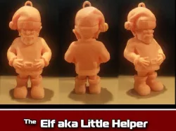 The Elf aka Little Helper Ornament