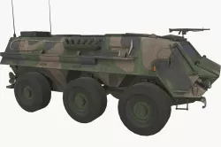 TPz Fuchs Low-poly  3D model