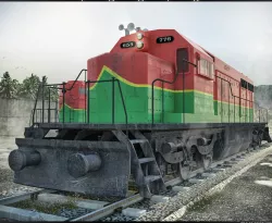 Train  3D model