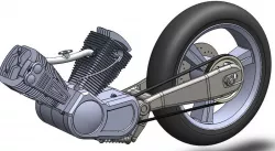 V-TWIN BIKE ENGINE