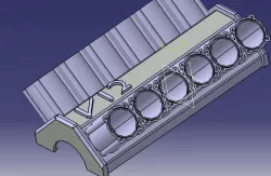 v12 Engine block