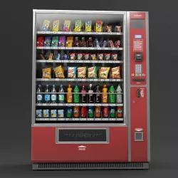 Vending machine 3D model