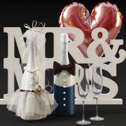 Wedding Decoration 3D model