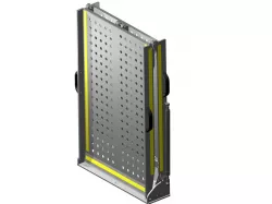 Wheelchair ramp for ambulances