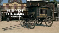 WILD WEST JAIL WAGON 3D model