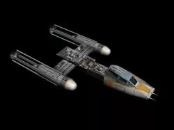 Y-Wing Lowpoly Low-poly  3D model