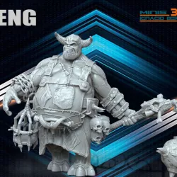 $1.20OGRO BENG PARA WARHAMMER