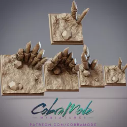 $1.99Palisade Wall Square Base Pack (4pcs)